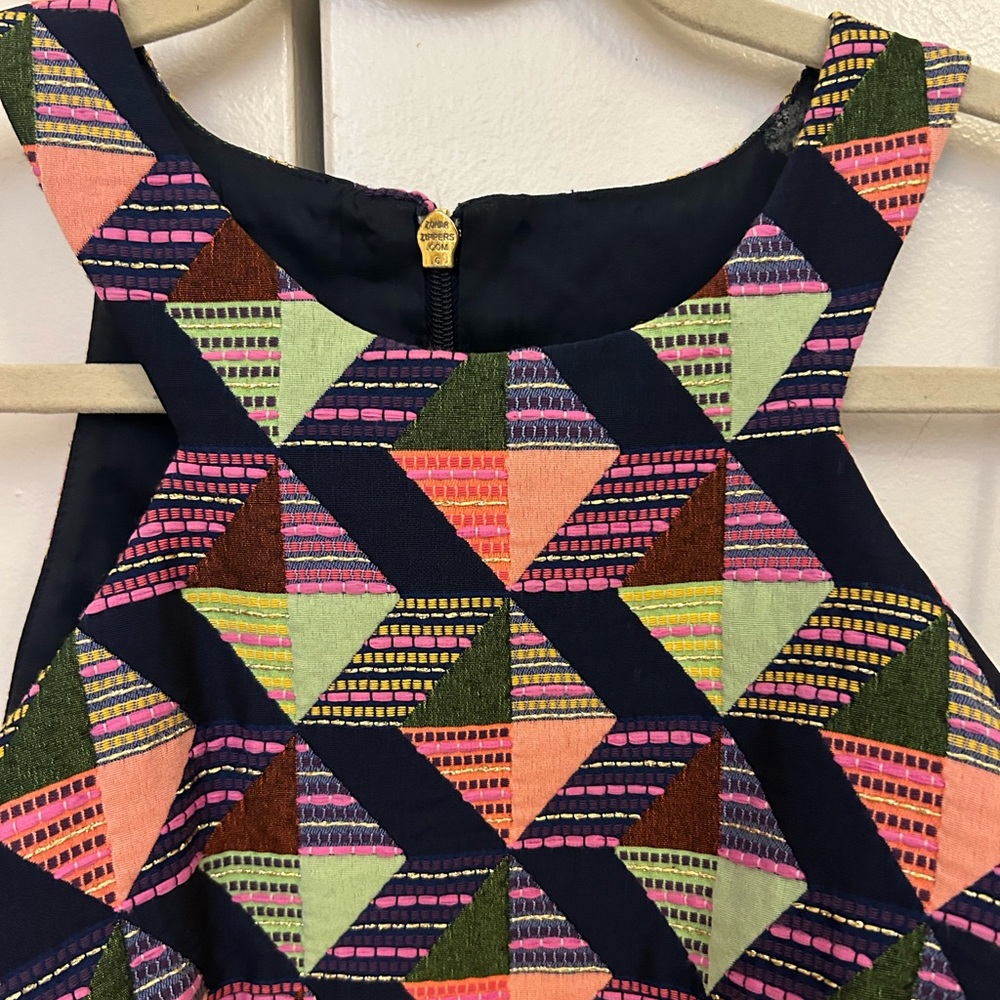 Fun Trina Turk cocktail dress! Flattering neckline :)